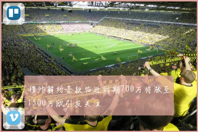 穆帅解约条款临近到期700万将涨至1500万欧引发关注
